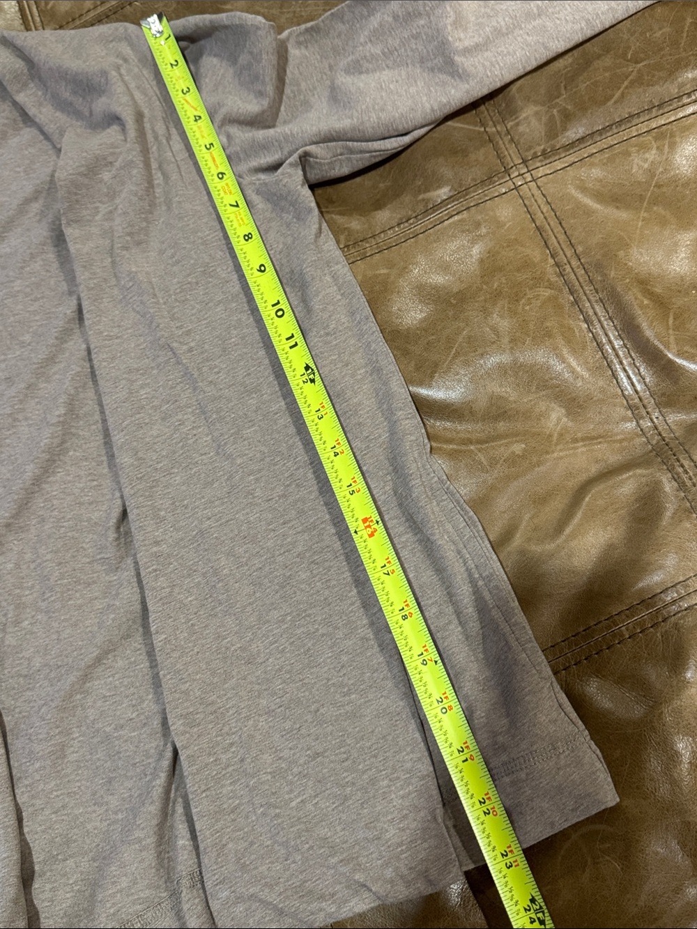 Pact Organic Women's Stucco Heather Luxe Essential Swing Cardigan Small New - Picture 5 of 7